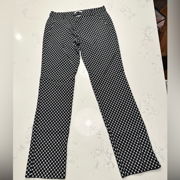New York & Company black & white dress pant - Picture 3 of 4